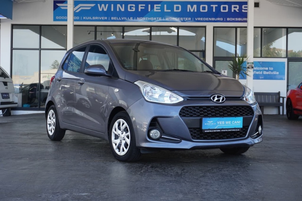 2018 HYUNDAI i10, Charcoal, 143384Kms, Manual, Hatchback, Petrol, R129 990, Wingfield Motors Bellville