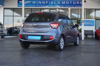 2018 HYUNDAI i10, Charcoal, 143384Kms, Manual, Hatchback, Petrol, R129 990, Wingfield Motors Bellville