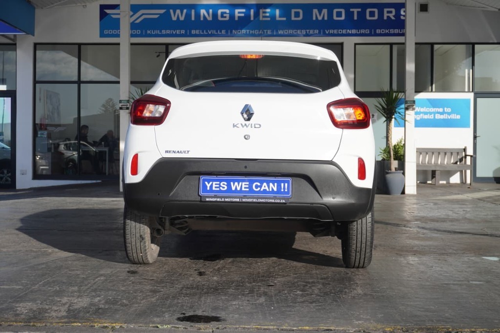 2021 RENAULT KWID, White, 59000Kms, Manual, Hatchback, Petrol, R139 900, Wingfield Motors Bellville
