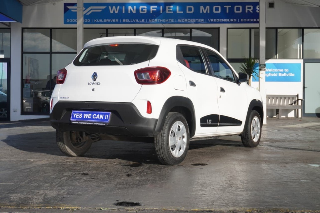 2021 RENAULT KWID, White, 59000Kms, Manual, Hatchback, Petrol, R139 900, Wingfield Motors Bellville