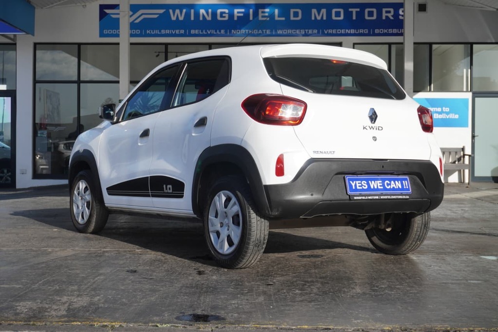 2021 RENAULT KWID, White, 59000Kms, Manual, Hatchback, Petrol, R139 900, Wingfield Motors Bellville