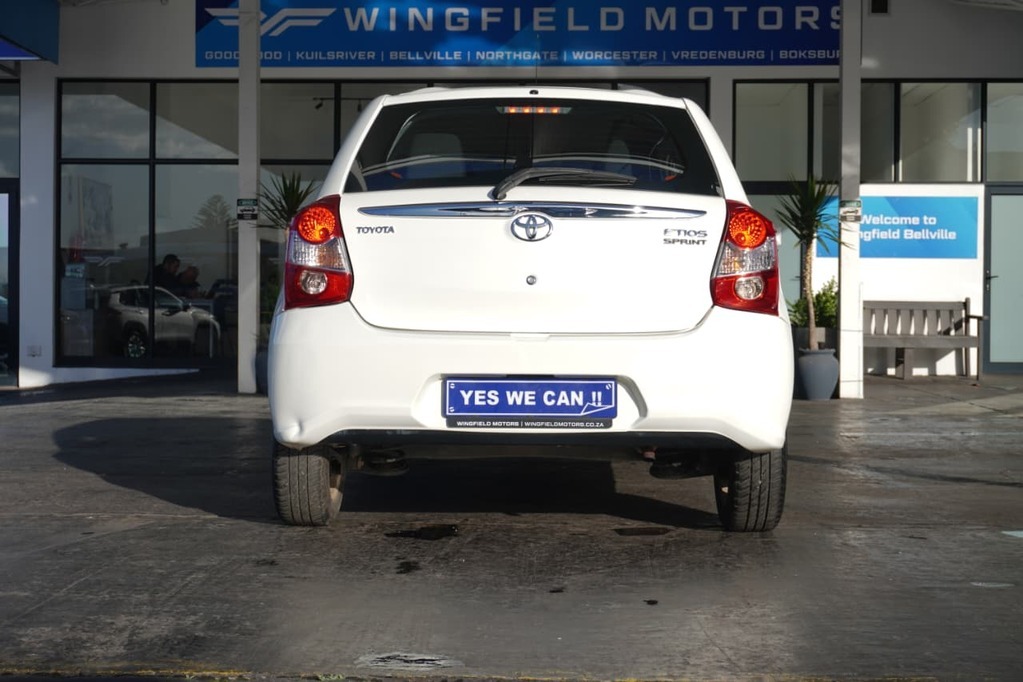 2020 TOYOTA ETIOS, White, 98000Kms, Manual, Hatchback, Petrol, R159 900, Wingfield Motors Bellville