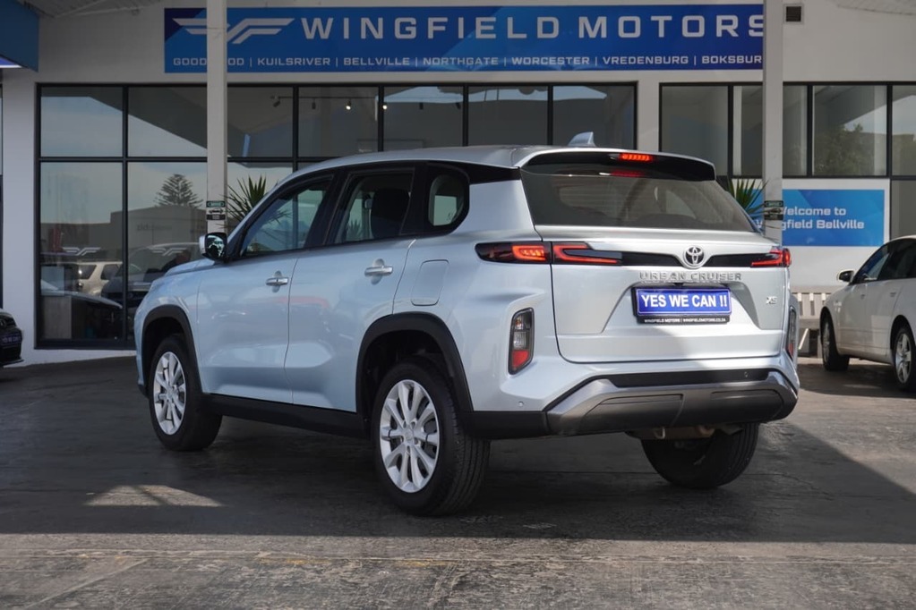2025 TOYOTA URBAN CRUISER, Blue, 32500Kms, Manual, SUV, Petrol, R299 900, Wingfield Motors Bellville