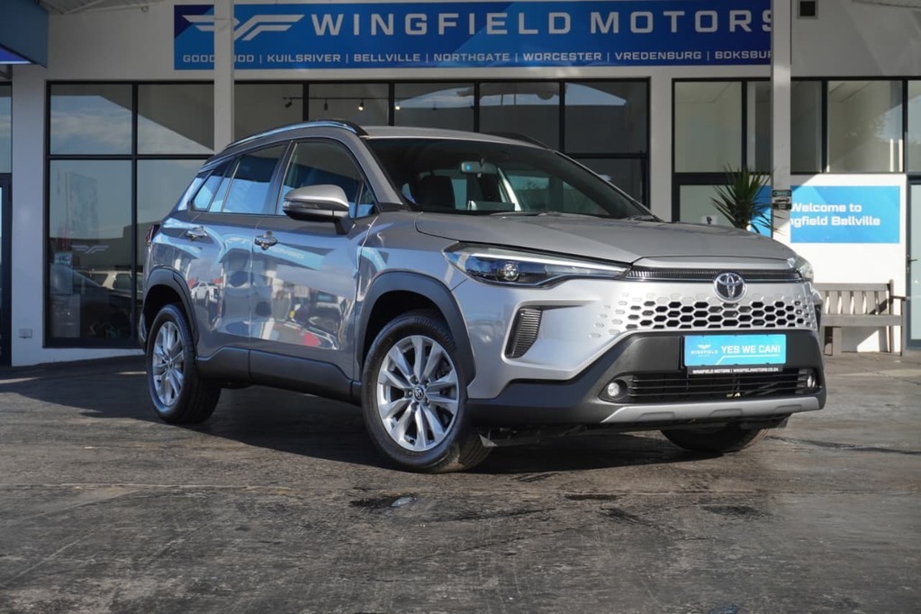 2025 TOYOTA COROLLA CROSS, Silver, 41000Kms, Automatic, SUV, Petrol, R369 900, Wingfield Motors Bellville
