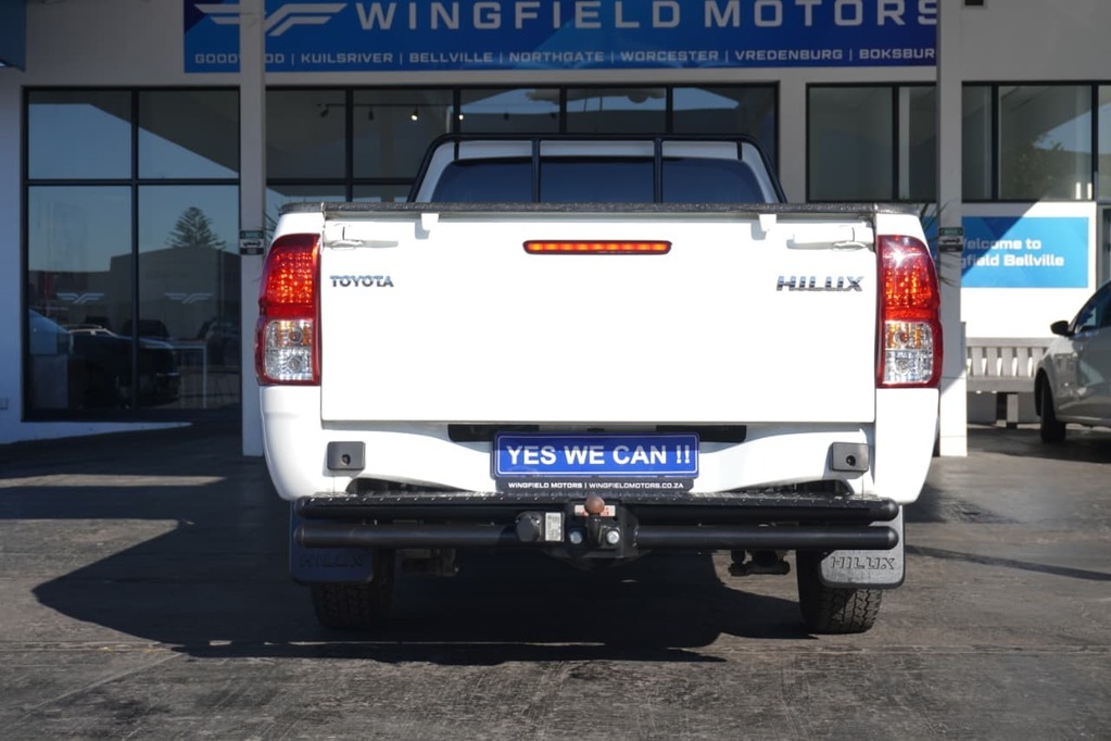 2025 TOYOTA HILUX, White, 41000Kms, Manual, Bakkie Single Cab, Diesel, R379 900, Wingfield Motors Bellville