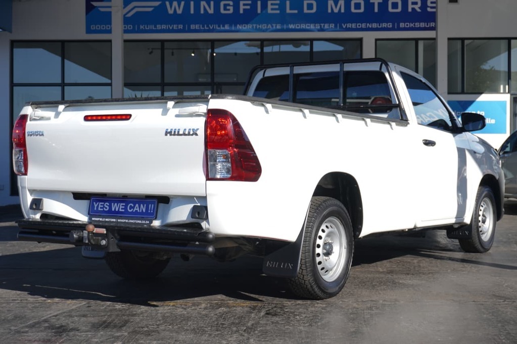 2025 TOYOTA HILUX, White, 41000Kms, Manual, Bakkie Single Cab, Diesel, R379 900, Wingfield Motors Bellville