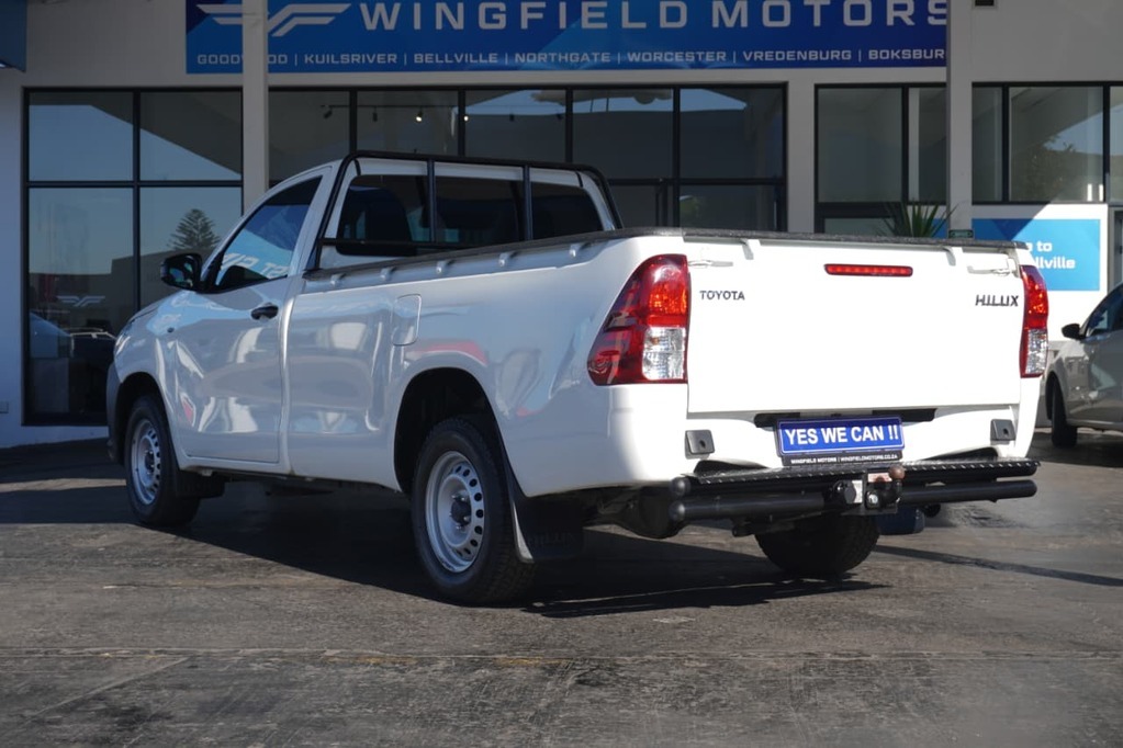 2025 TOYOTA HILUX, White, 41000Kms, Manual, Bakkie Single Cab, Diesel, R379 900, Wingfield Motors Bellville