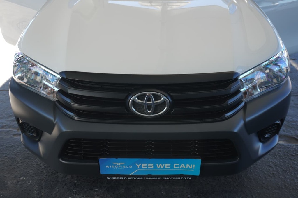 2025 TOYOTA HILUX, White, 41000Kms, Manual, Bakkie Single Cab, Diesel, R379 900, Wingfield Motors Bellville