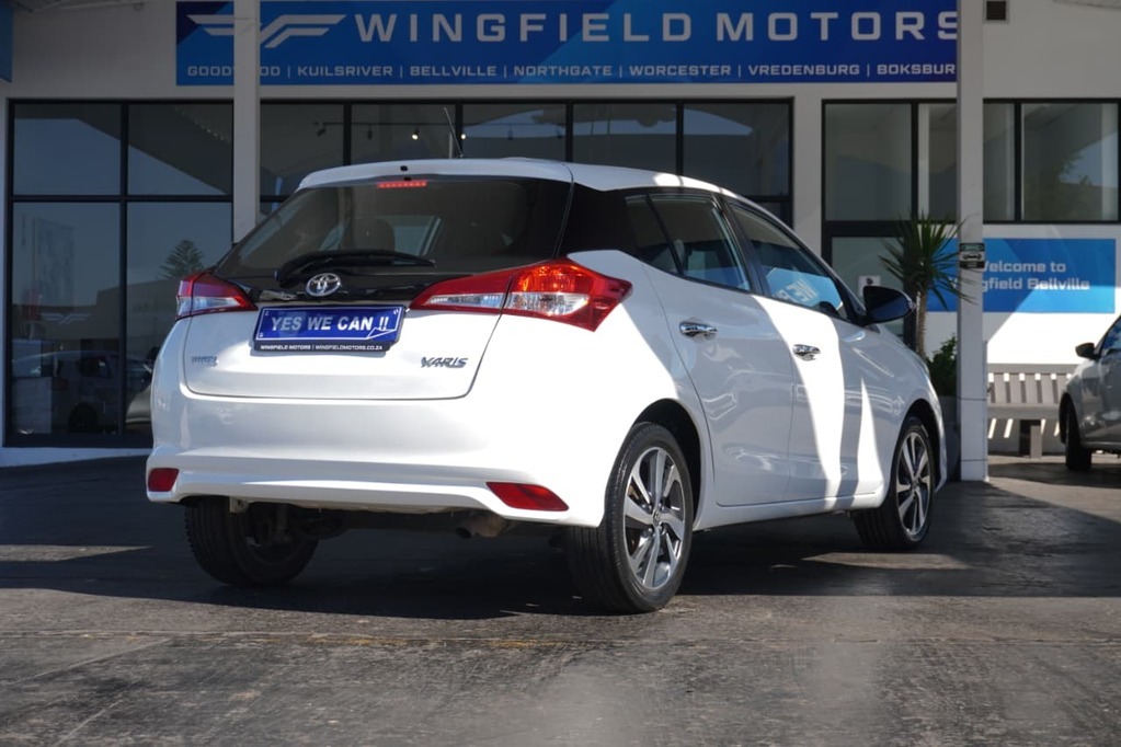 2018 TOYOTA YARIS, White, 134875Kms, Manual, Hatchback, Petrol, R179 990, Wingfield Motors Bellville