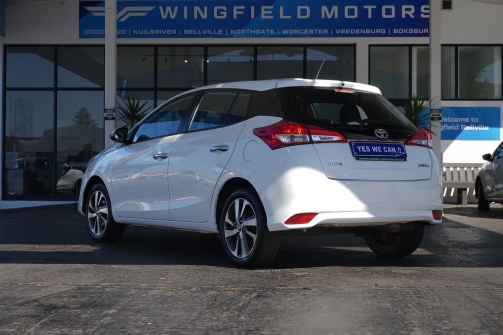 2018 TOYOTA YARIS, White, 134875Kms, Manual, Hatchback, Petrol, R179 990, Wingfield Motors Bellville