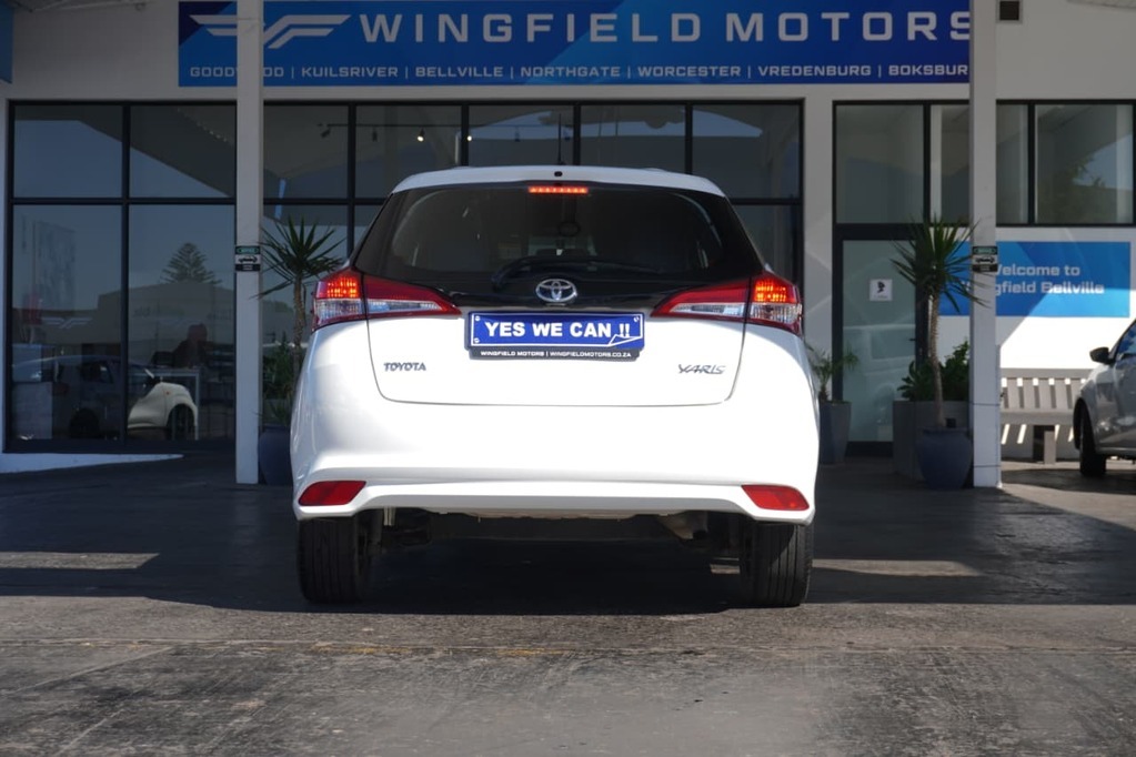 2018 TOYOTA YARIS, White, 134875Kms, Manual, Hatchback, Petrol, R179 990, Wingfield Motors Bellville