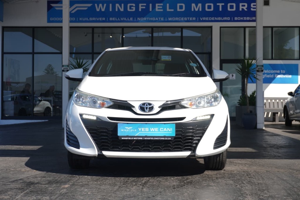 2018 TOYOTA YARIS, White, 134875Kms, Manual, Hatchback, Petrol, R179 990, Wingfield Motors Bellville