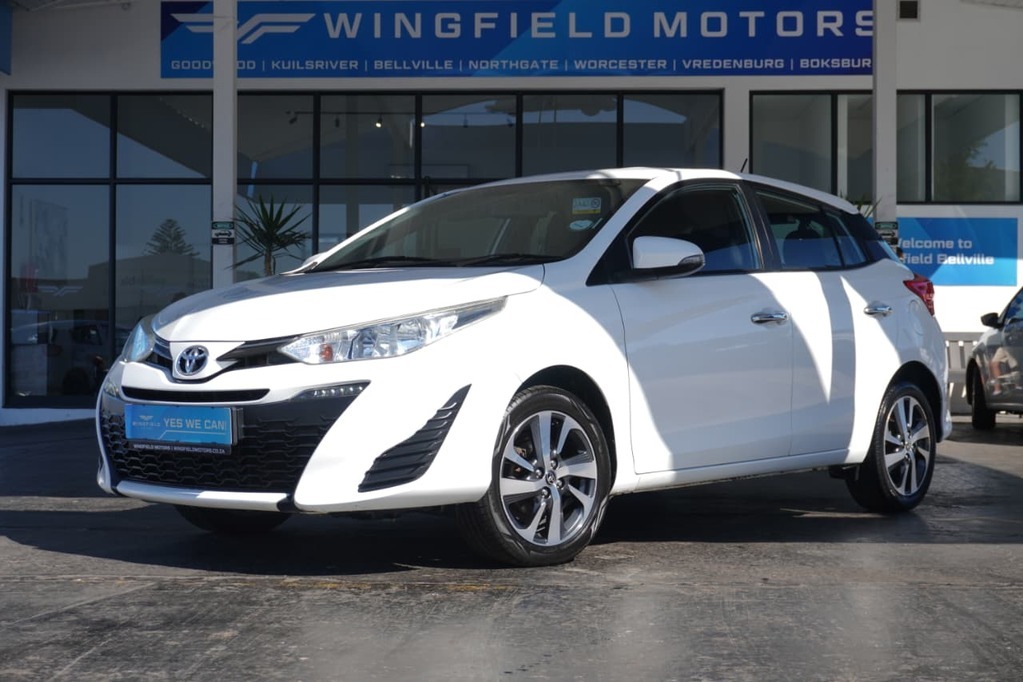 2018 TOYOTA YARIS, White, 134875Kms, Manual, Hatchback, Petrol, R179 990, Wingfield Motors Bellville