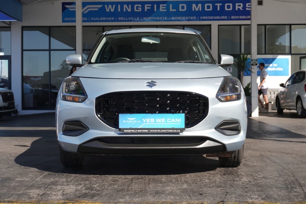 2025 SUZUKI SWIFT, Silver, 15100Kms, Manual, Hatchback, Petrol, R219 900, Wingfield Motors Bellville