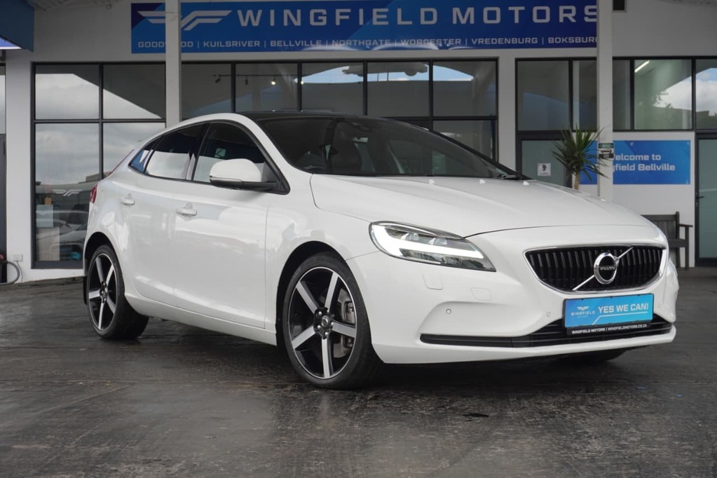 2018 VOLVO V40, White, 71900Kms, Automatic, Hatchback, Petrol, R224 900, Wingfield Motors Bellville