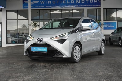 2018 TOYOTA AYGO, Silver, 143900Kms, Manual, Hatchback, Petrol, R134 900, Wingfield Motors Bellville