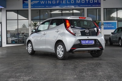 2018 TOYOTA AYGO, Silver, 143900Kms, Manual, Hatchback, Petrol, R134 900, Wingfield Motors Bellville