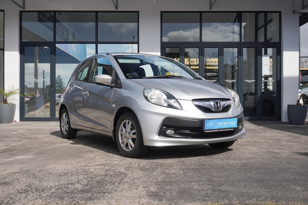 2014 HONDA BRIO, Silver, 138500Kms, Manual, Hatchback, Petrol, R109 990, Wingfield Motors Bellville