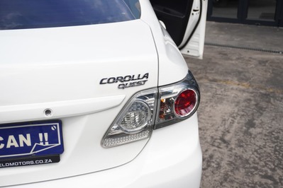 2015 TOYOTA COROLLA QUEST, White, 148301Kms, Automatic, Sedan, Petrol, R149 900, Wingfield Motors Bellville