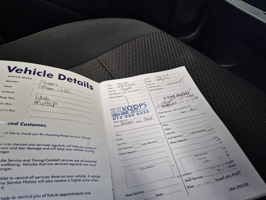 NISSAN NP200 NP200 1.5 DCi  A/C SAFETY PACK P/U S/C - 10