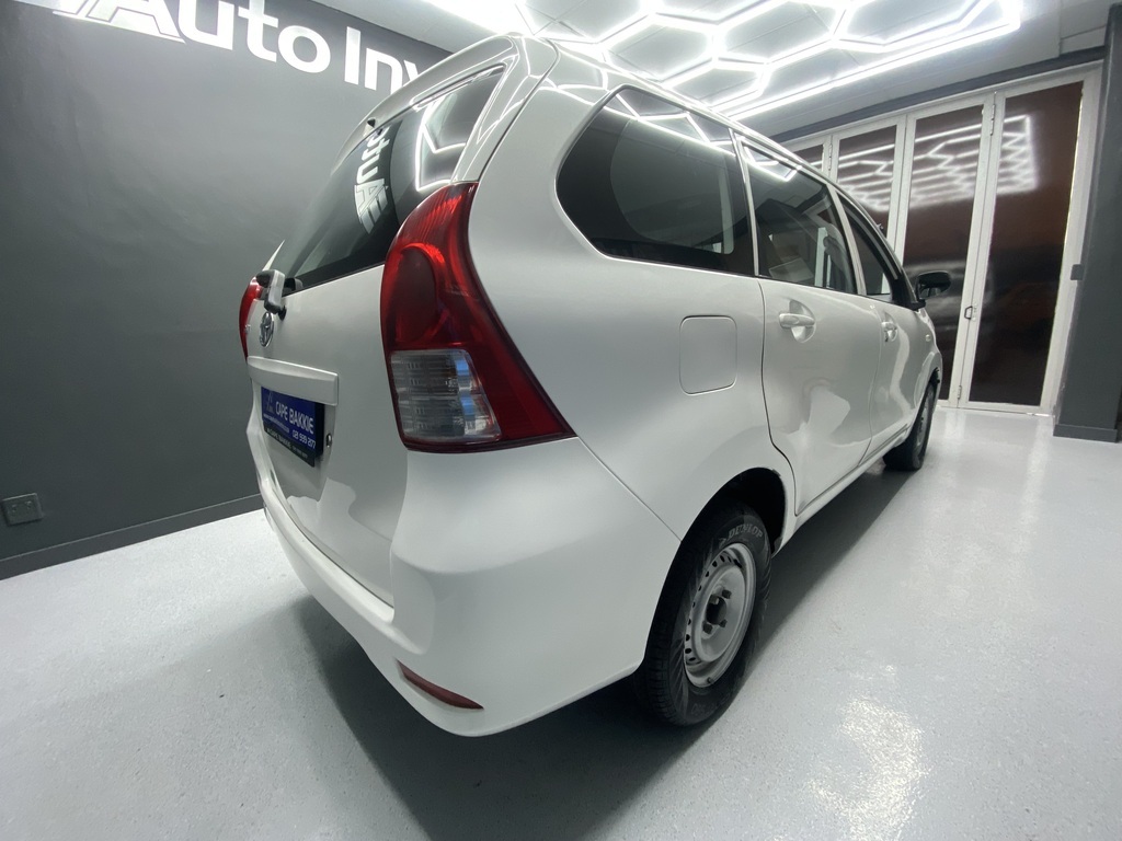 TOYOTA AVANZA AVANZA 1.3 S F/C P/V