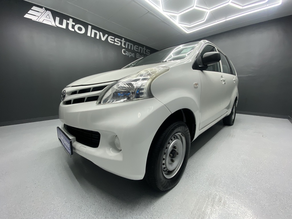 TOYOTA AVANZA AVANZA 1.3 S F/C P/V