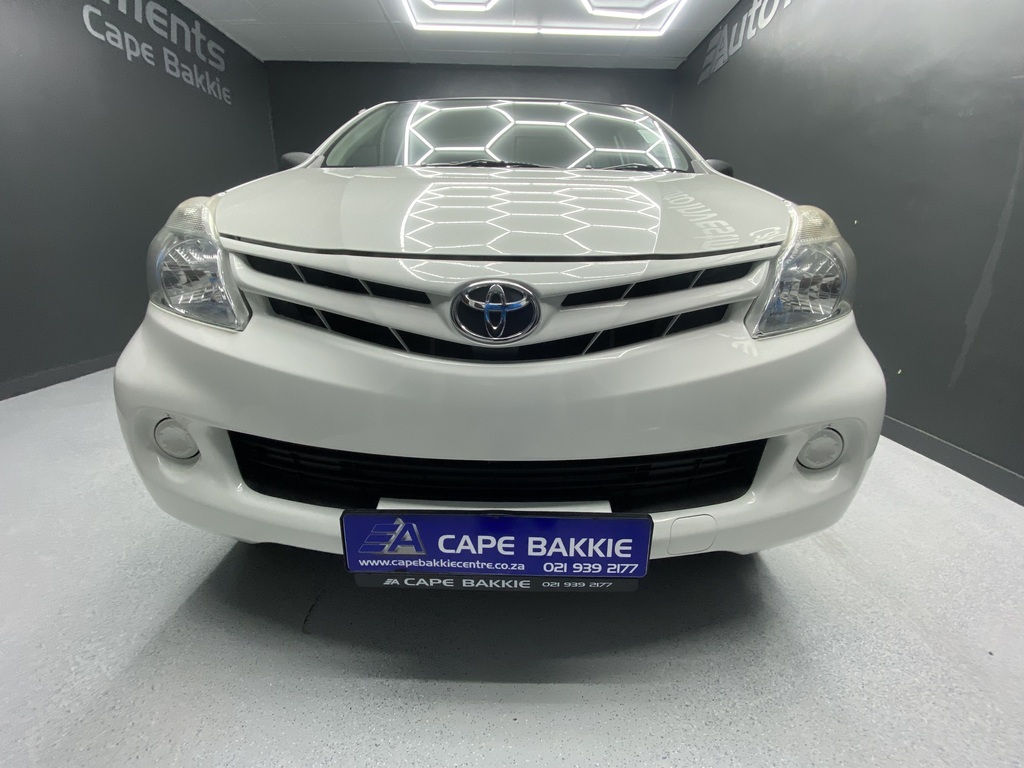 TOYOTA AVANZA AVANZA 1.3 S F/C P/V