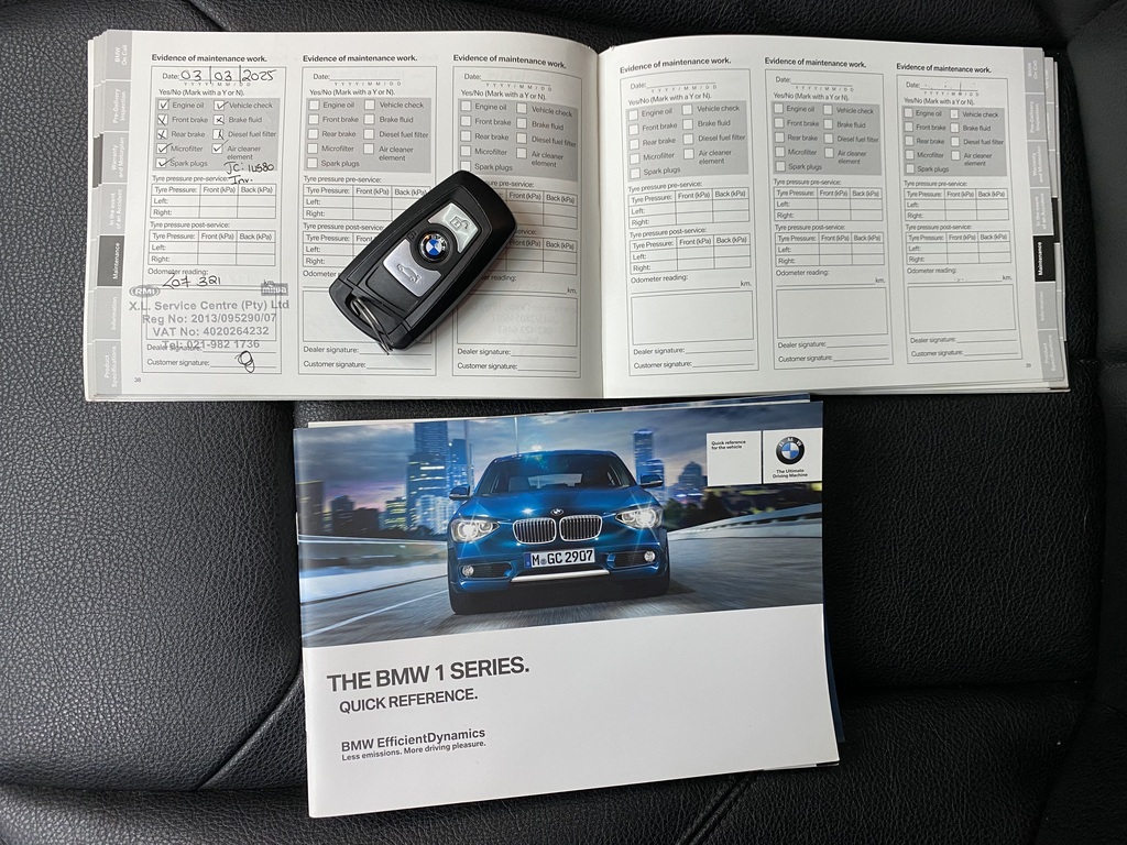 BMW 1 SERIES 116i 5DR A/T (F20)