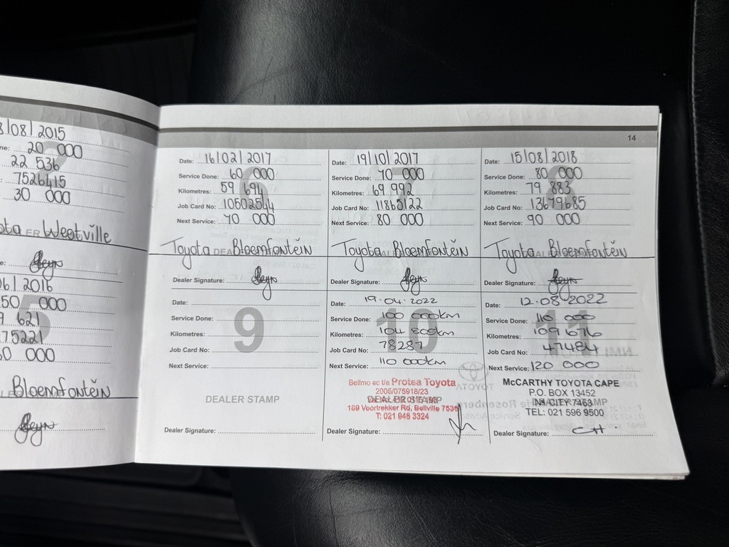 TOYOTA FORTUNER FORTUNER 3.0D-4D R/B A/T - 19