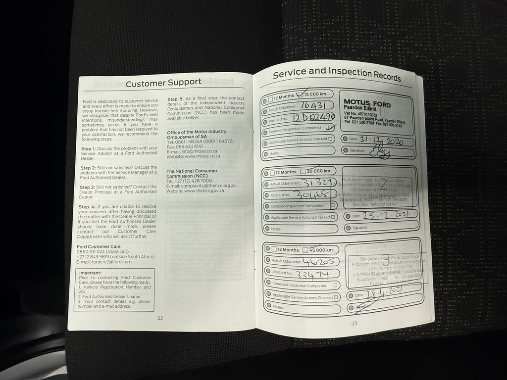 FORD RANGER RANGER 2.2TDCI XL P/U S/C