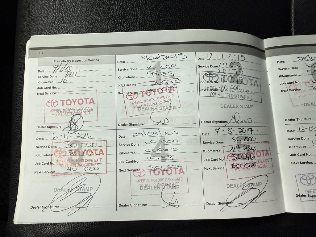 TOYOTA FORTUNER FORTUNER 3.0D-4D R/B A/T - 19