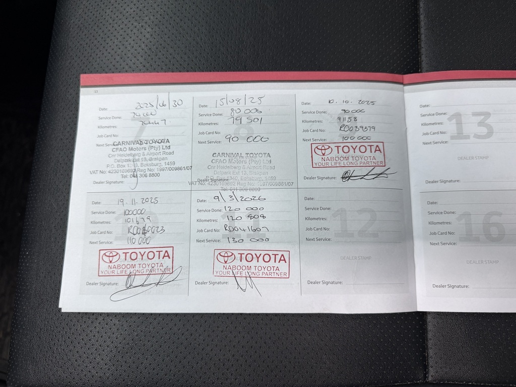 TOYOTA HILUX HILUX 2.4 GD S A/C P/U S/C - 13