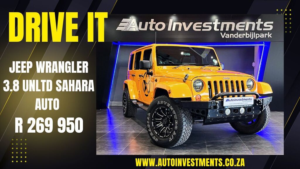 JEEP WRANGLER WRANGLER UNLTD SAHARA 3.6L V6 A/T