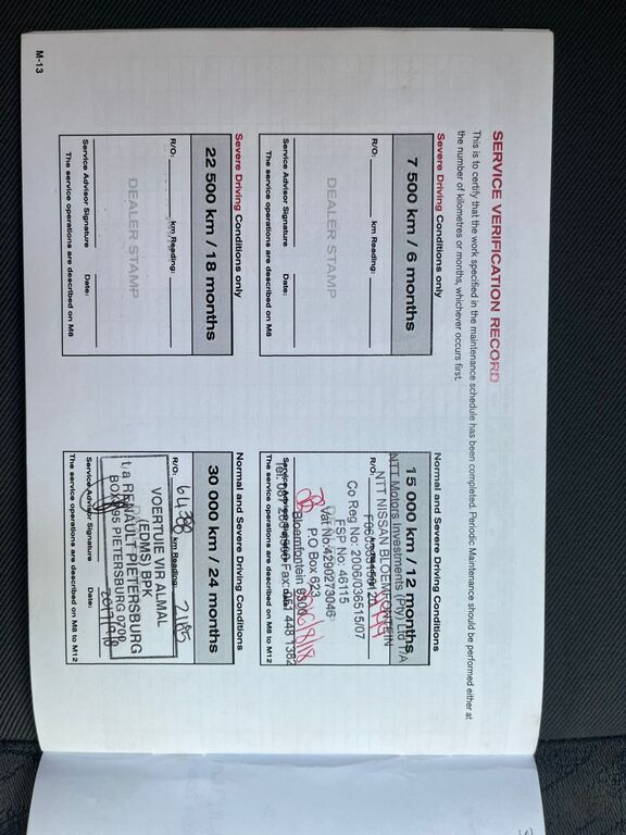 NISSAN NP200 NP200 1.5 DCi  A/C SAFETY PACK P/U S/C - 19