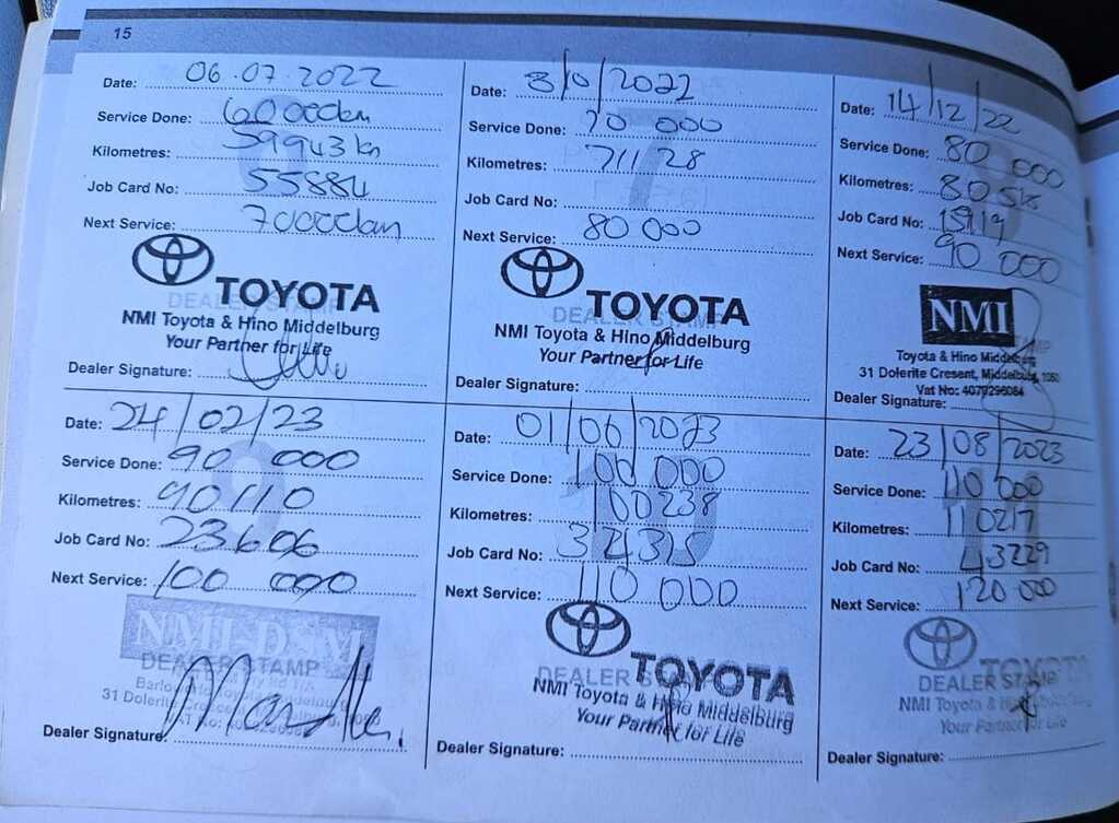 TOYOTA HILUX HILUX 2.4 GD-6 RB SR P/U S/C - 13