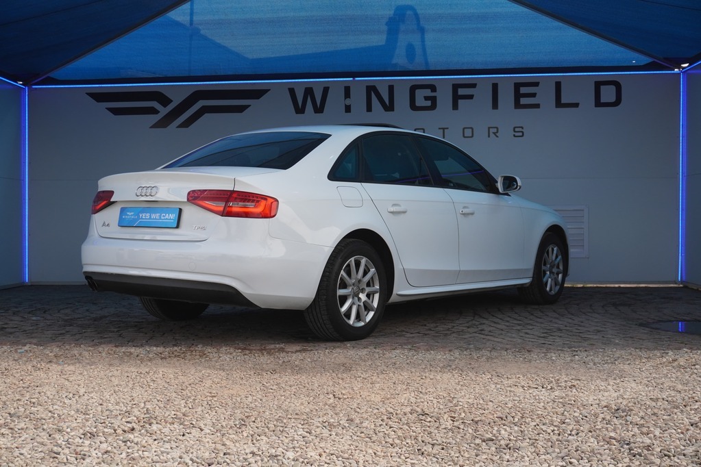 2014 AUDI A4, White, 123356Kms, Manual, Sedan, Petrol, R139 900, Wingfield CYD