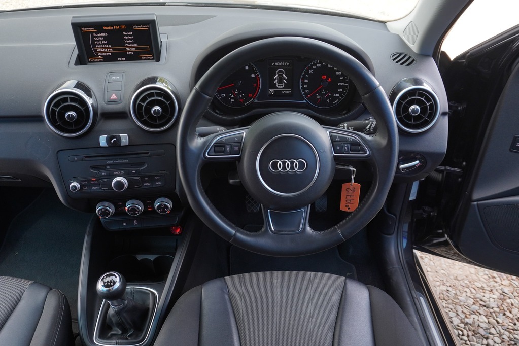 2014 AUDI A1, Black, 90420Kms, Manual, Hatchback, Petrol, R169 900, Wingfield CYD