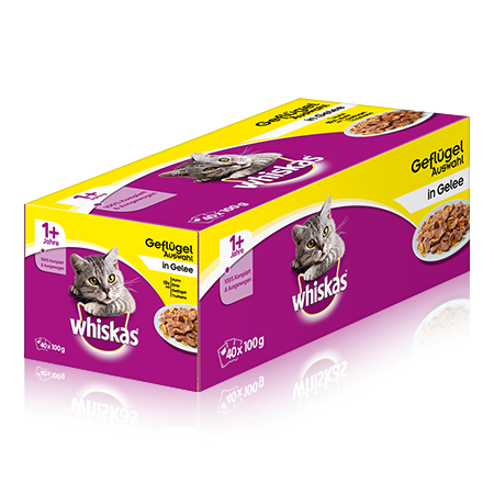 1+ Geflügelauswahl in Gelee 40x100g