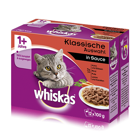 1+ Klassische Auswahl in Sauce 12x100g