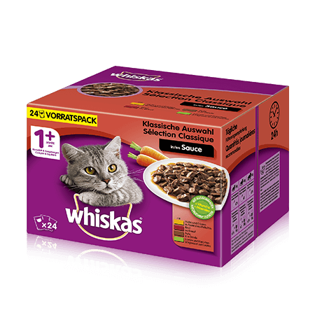 1+ Klassische Auswahl in Sauce 24x100g