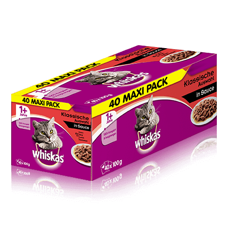 1+ Klassische Auswahl in Sauce 40x100g