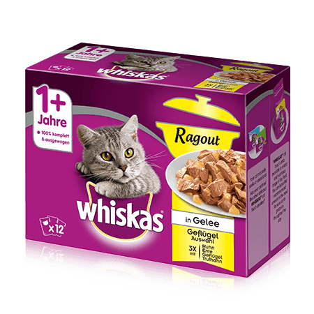 1+ Ragout Geflügelauswahl in Gelee 12x85g