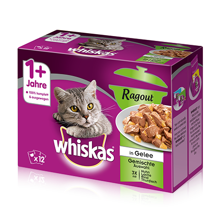 1+ Ragout Gemischte Auswahl in Gelee 12x85g
