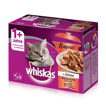 1+ Ragout Klassische Auswahl in Gelee 12x85g