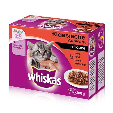 Junior Klassische Auswahl in Sauce 12x100g