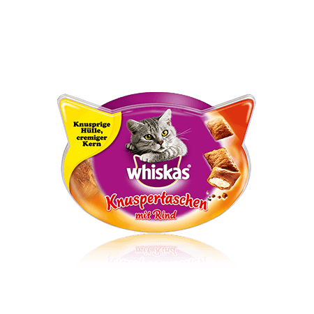 Knuspertaschen mit Rind 60g