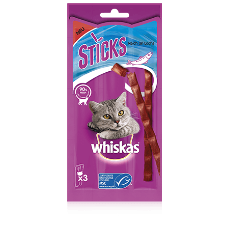 Sticks Reich an Lachs 18g