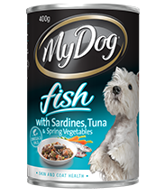 Fish with Sardines, Tuna & Spring Vegetables