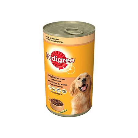 PEDIGREE<sup>®</sup> Stoofpotje met Kip en Groenten 1200g