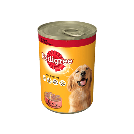 PEDIGREE<sup>®</sup> Terrine met Rund 410g